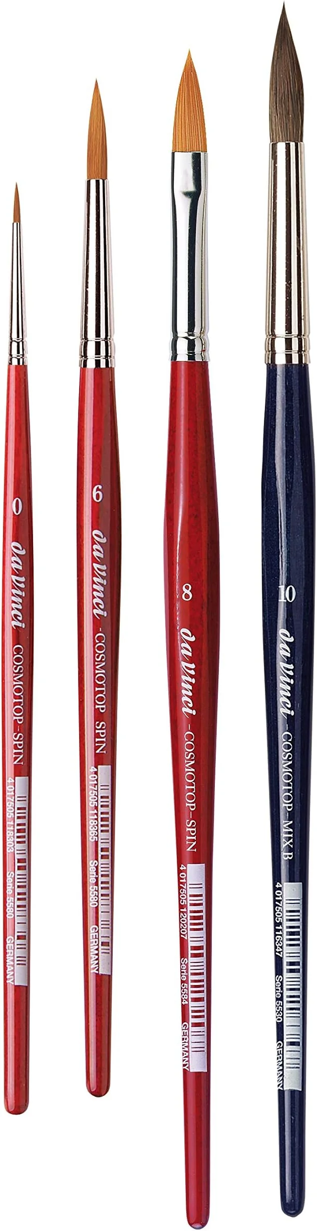 da Vinci | COSMOTOP Aquarell Pinsel-Set 4230 4-Set Aquarellmalerei