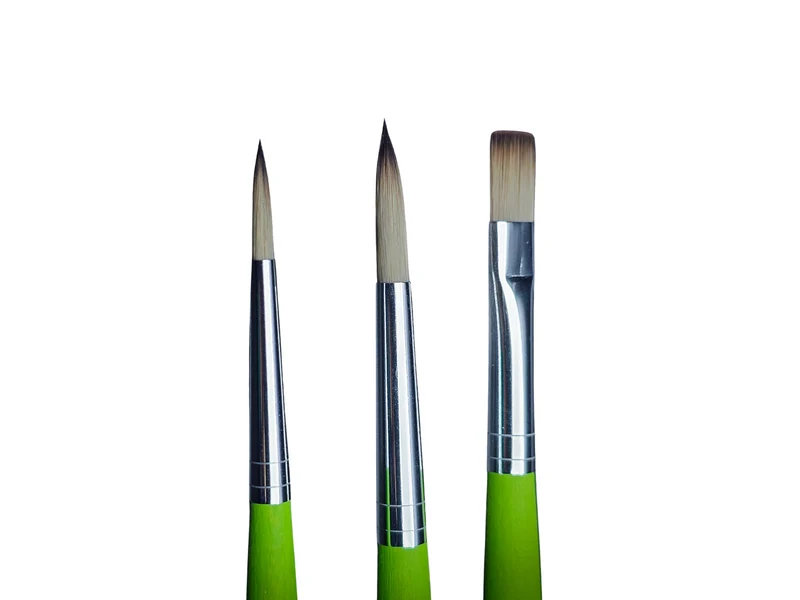 da Vinci | FIT SYNTHETICS Schulpinsel-Set 4209 3er Set Allroundpinsel für Schule & Hobby