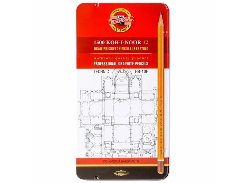 KOH-I-NOOR | Bleistifte Set Technic Graphitstifte 12er Set