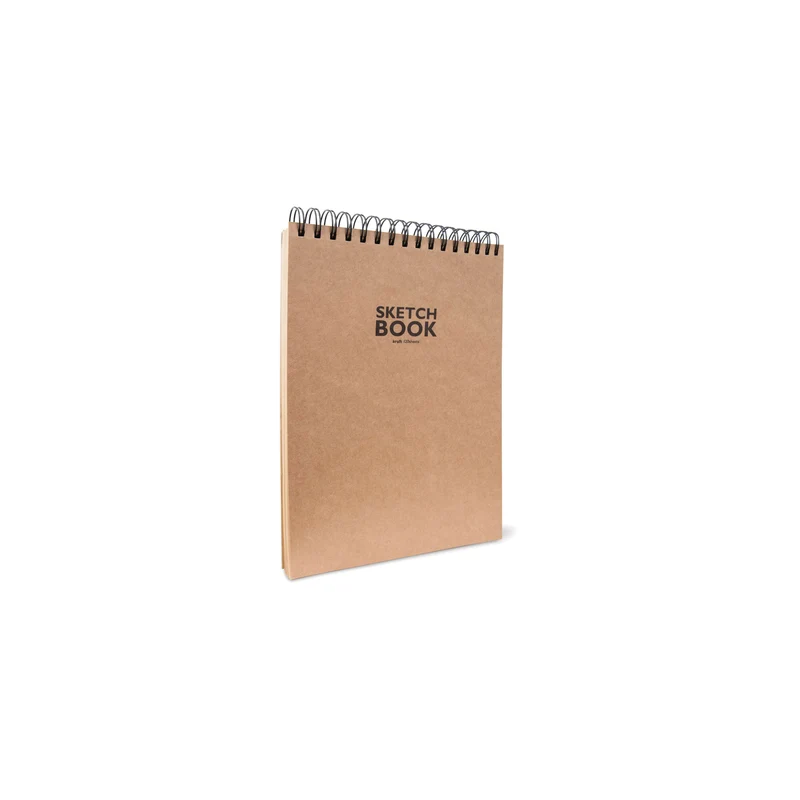 Honsell | Sketch Book Kraft Spiralblock Skizzenblock aus Kraftpapier