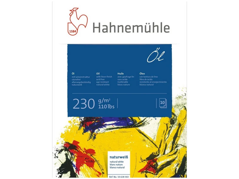Hahnemühle | Öl Malpapier Leinenstruktur Öl- und pastose Farben