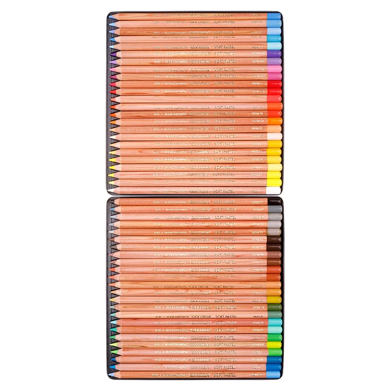 KOH-I-NOOR | Gioconda Künstler Pastellkreidestifte Metallbox 48er Set