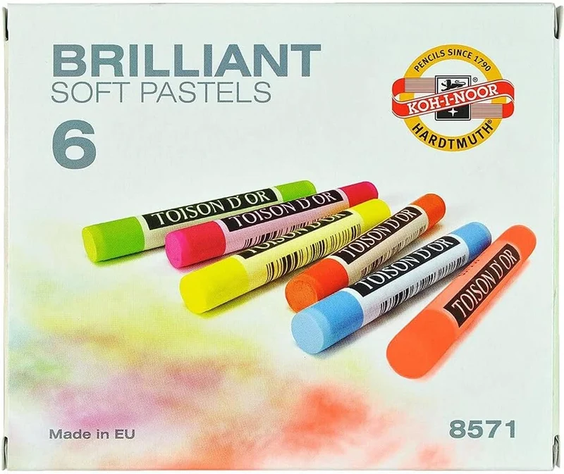 KOH-I-NOOR | Toison d'Or Soft Pastellkreide 6er Set