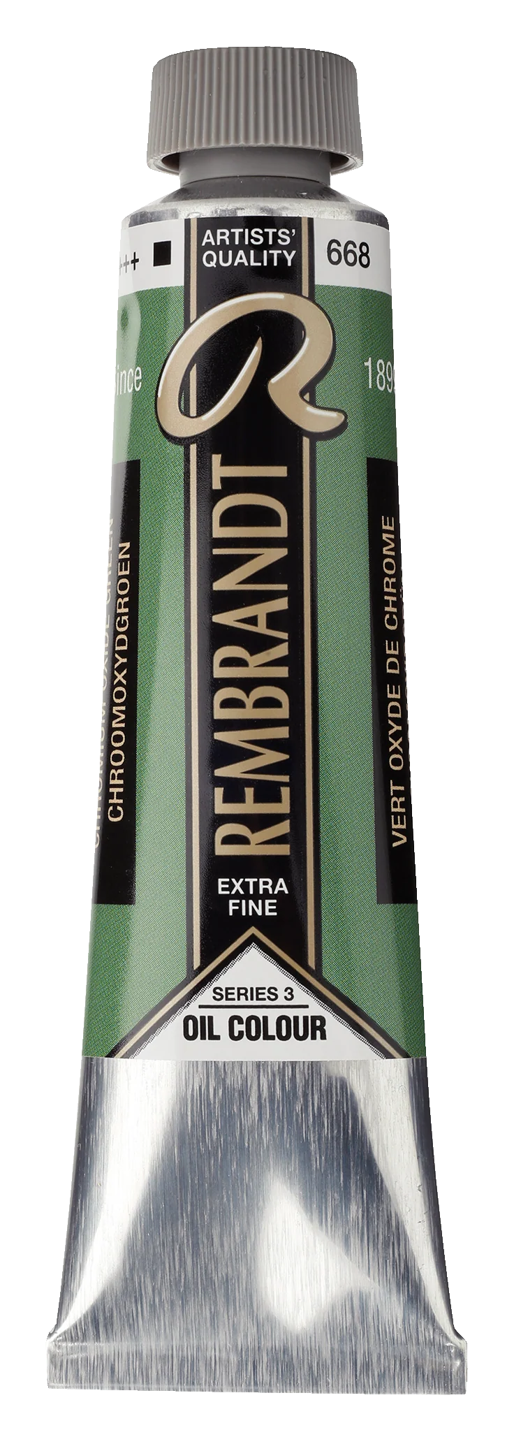 REMBRANDT Ölfarbe - 668 Chromoxidgrün 40ml