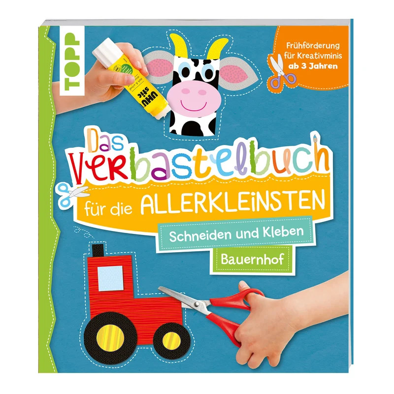 Verbastelbuch für die Allerkleinsten: Bauernhof