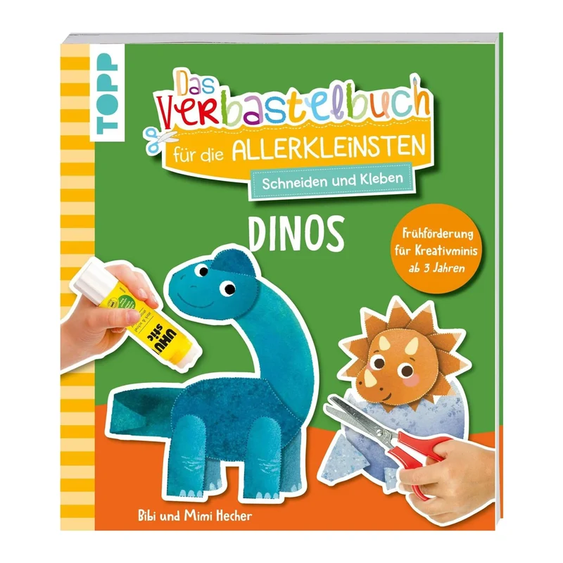 Verbastelbuch für die Allerkleinsten: Dinos