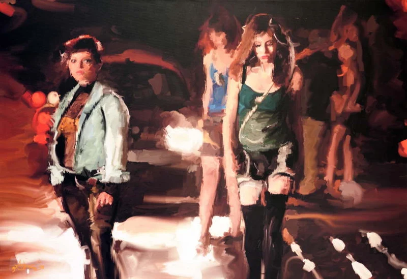 Armin Schanz | "Meet the angels from the earth" | 70 x 100 cm