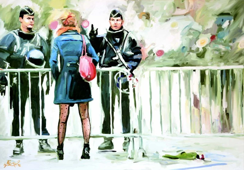 Armin Schanz | "Paris" | 70 x 100 cm