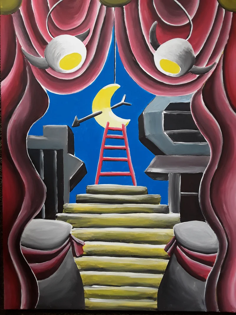 Luzian Flück: "Treppe"