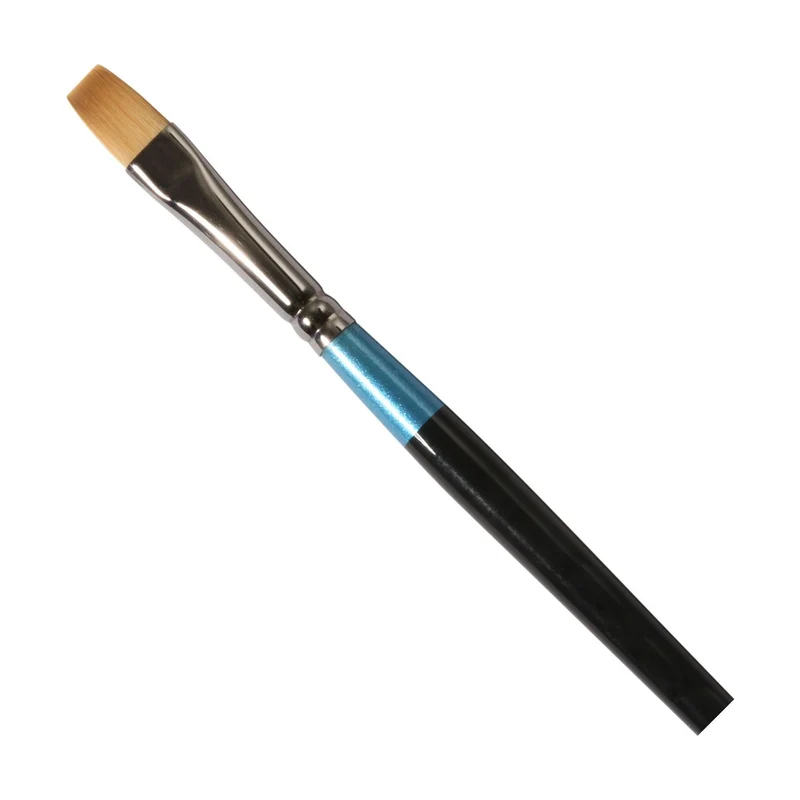 Pennello piatto per acquerello DALER ROWNEY Aquafine con manico corto