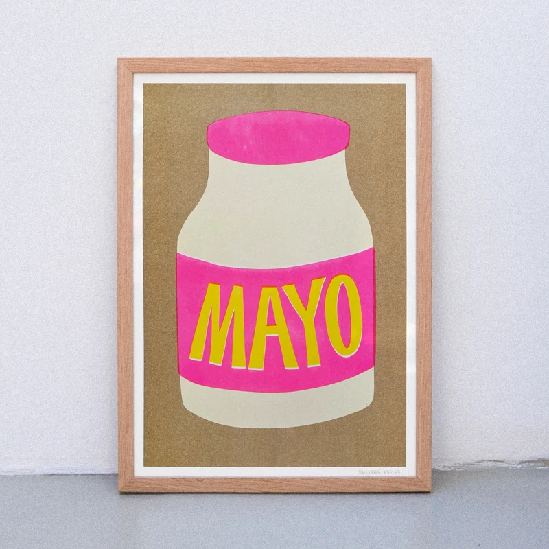 Mayo (DIN A3) | Edition SCHEE | Risographie