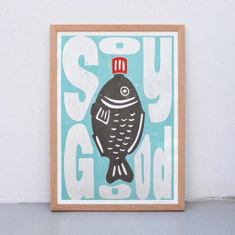 Soy Good (DIN A3) | Edition SCHEE | Risographie