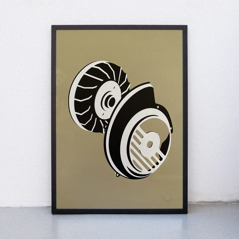 Small Frame 1 (DIN A2) | Edition SCHEE | Siebdruck