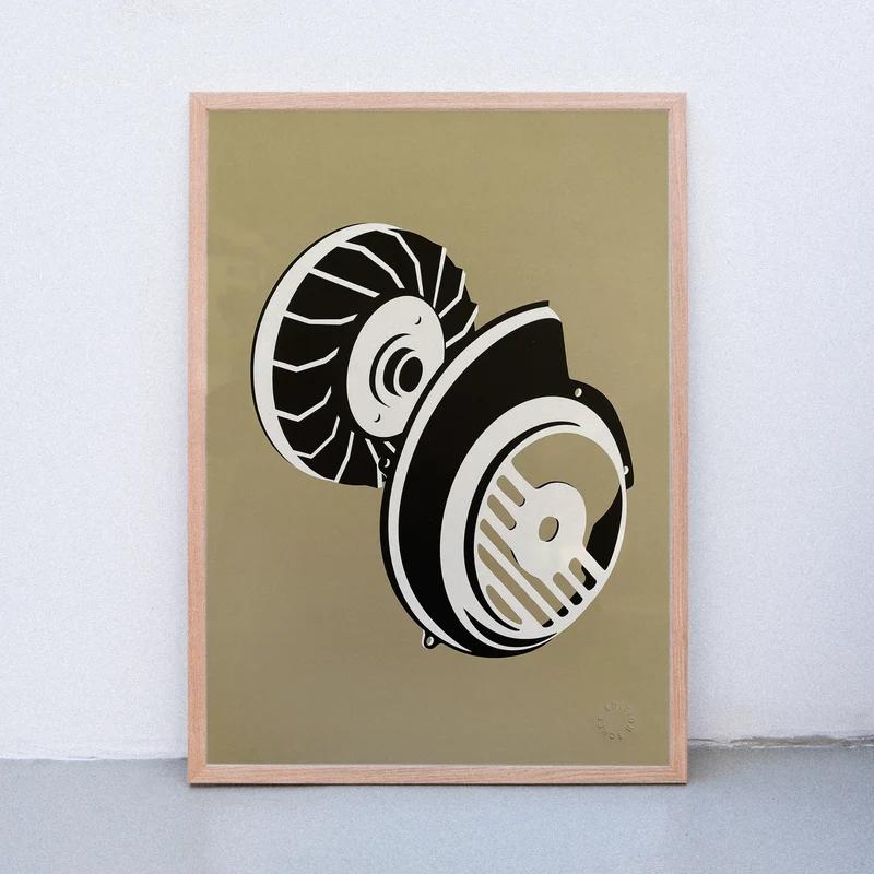 Small Frame 1 (DIN A2) | Edition SCHEE | Siebdruck