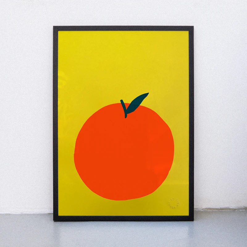 Mandarina (DIN A2) | Edition SCHEE | Siebdruck