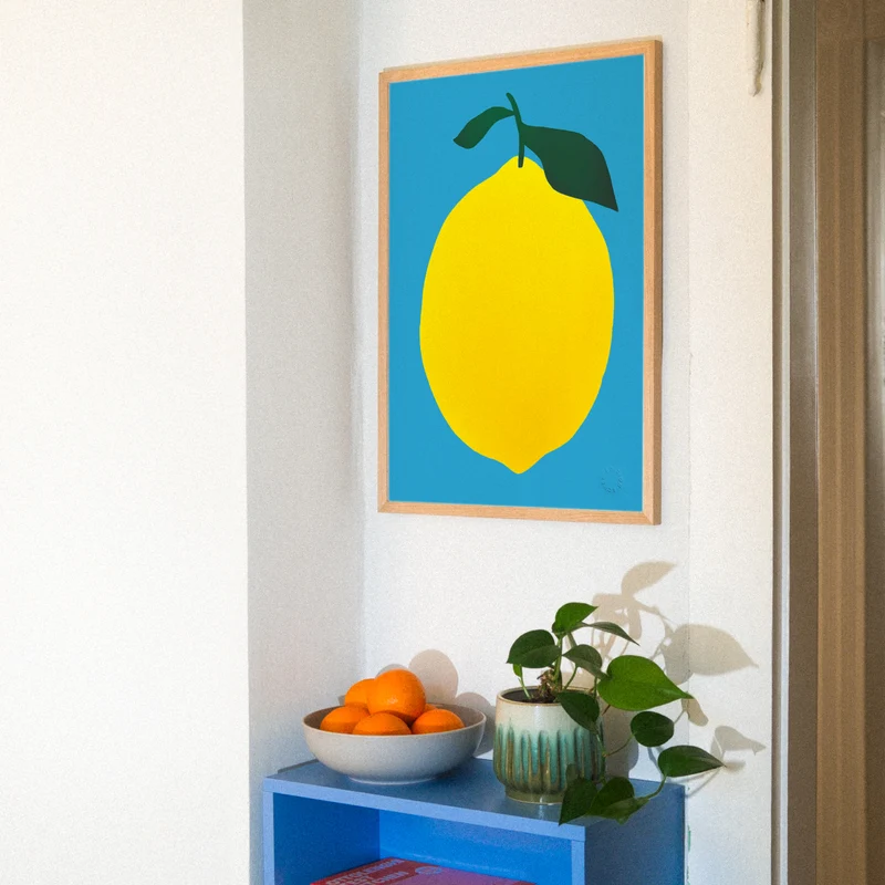 Limon (DIN A2) | Edition SCHEE | Siebdruck