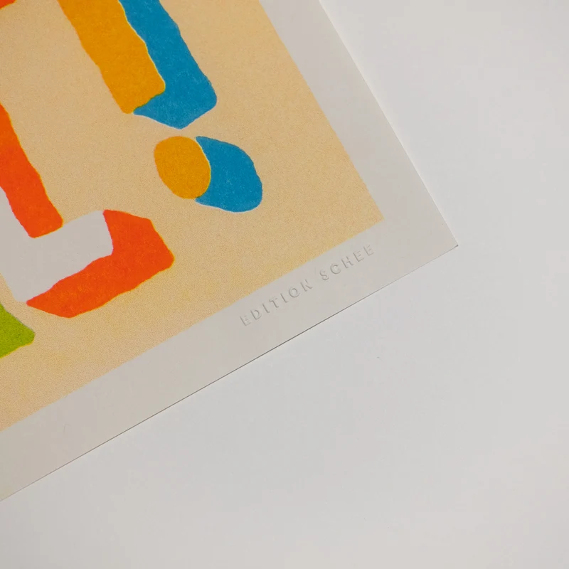 I don't Care (DIN A3) | Edition SCHEE | Risographie