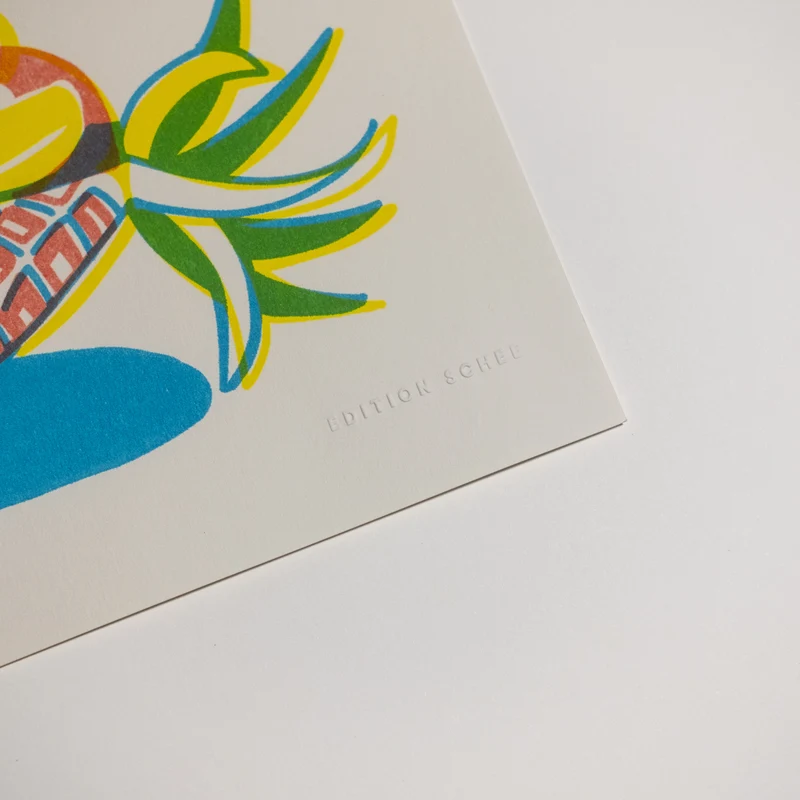 Gelati (DIN A3) | Edition SCHEE | Risographie