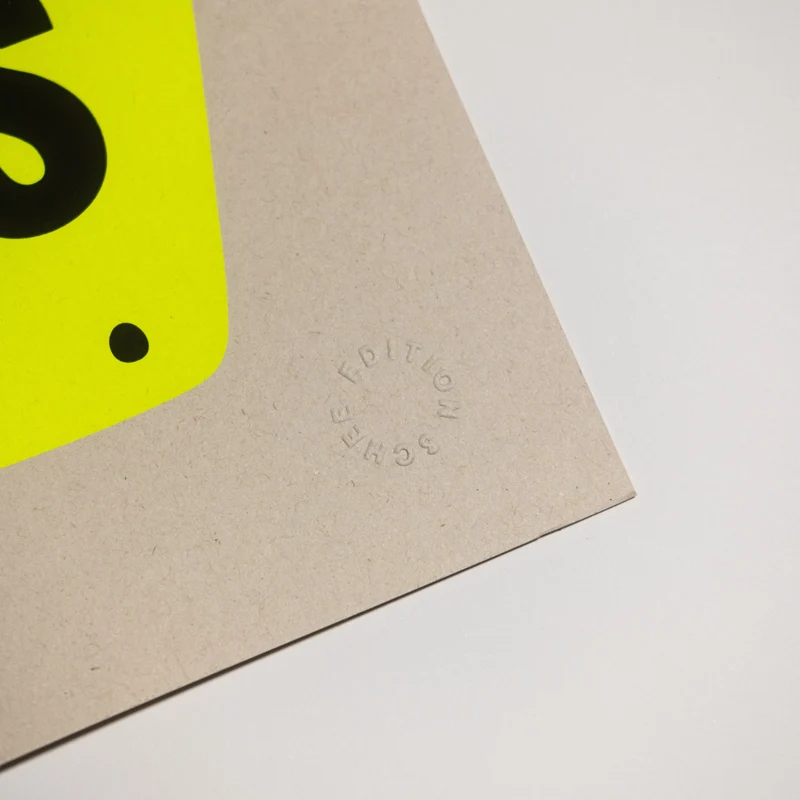 Open 24/7 (DIN A3) | Edition SCHEE | Siebdruck