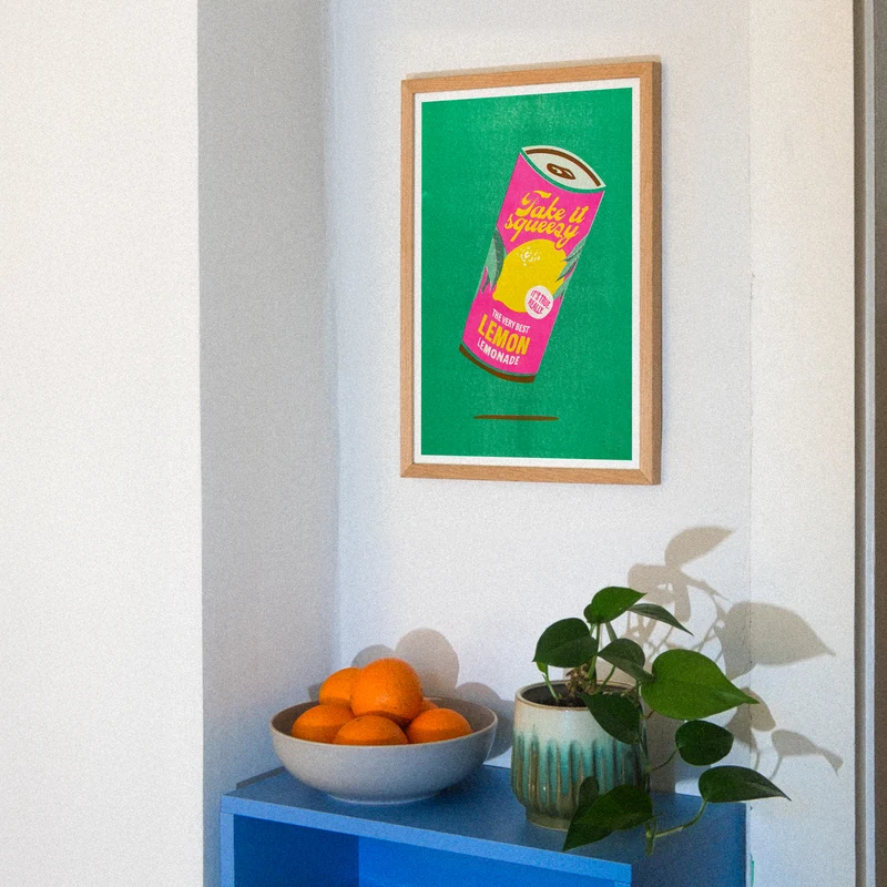 Lemon Lemonade (DIN A3) | Edition SCHEE | Risographie