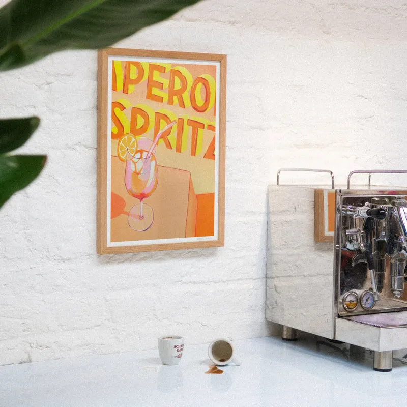 Aperol Spritz (DIN A3) | Edition SCHEE | Risographie