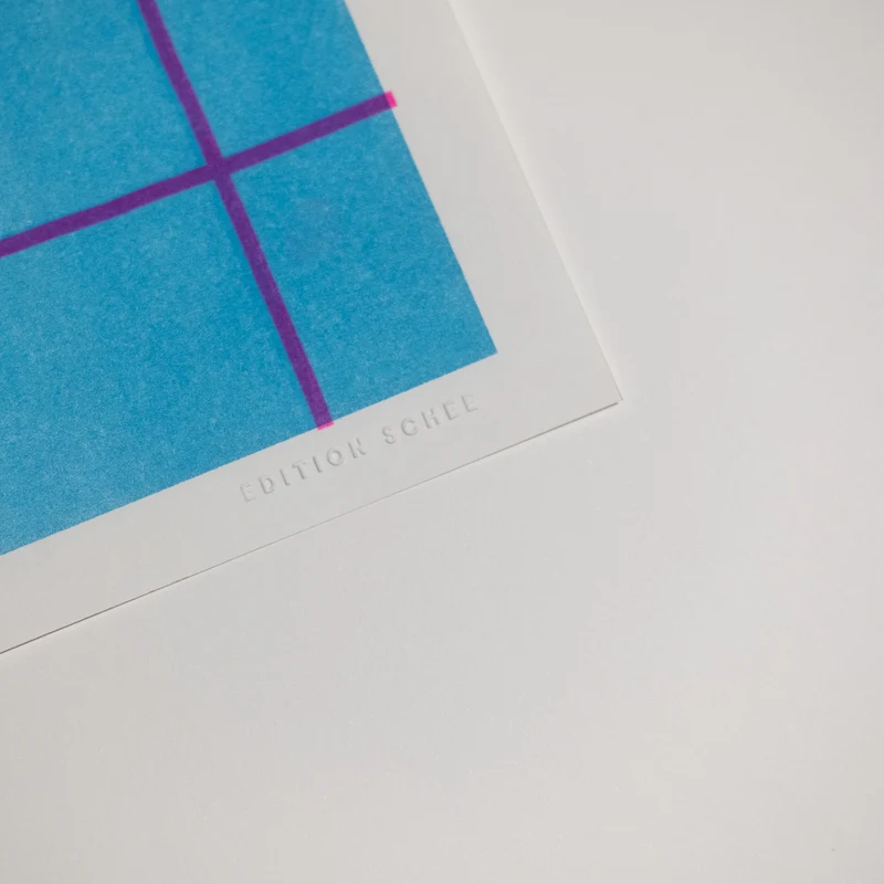 Snapshot 1 - Banana (DIN A3) | Edition SCHEE | Risographie