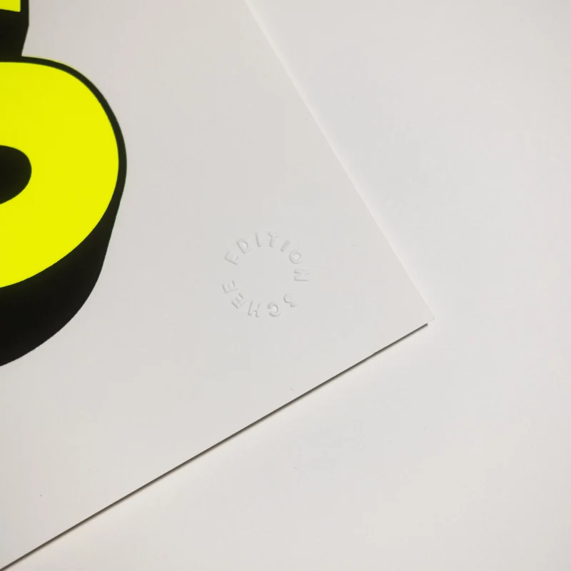 Yes Yes Yes (DIN A3) | Edition SCHEE | Siebdruck