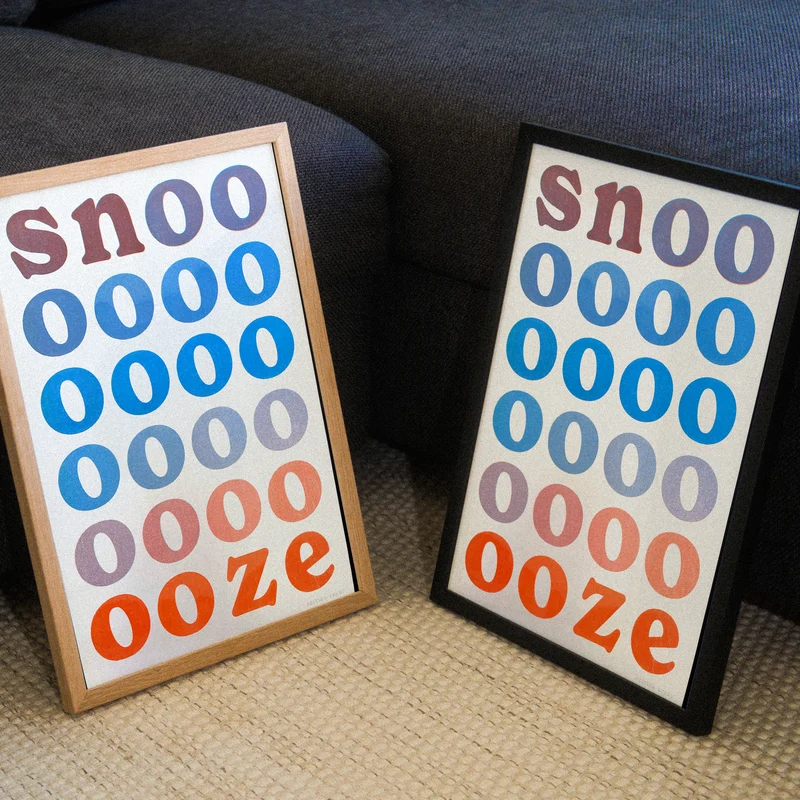 Snooze (DIN A3) | Edition SCHEE | Risographie