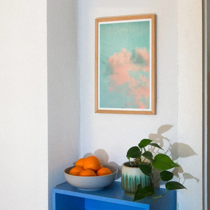Fluorescent Clouds (DIN A3) | Edition SCHEE | Risographie