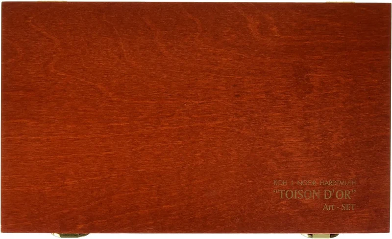 KOH-I-NOOR | Toison d'Or Soft Pastellkreide Holzkoffer 48er Set