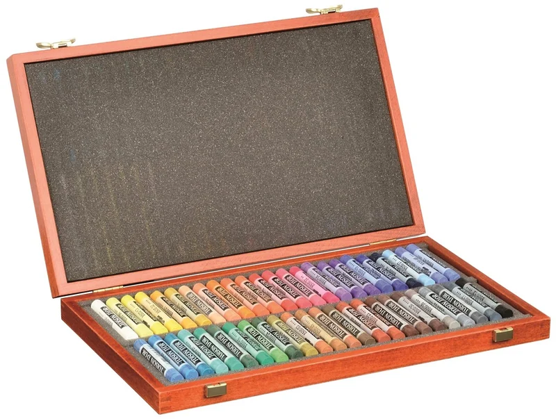 KOH-I-NOOR | Toison d'Or Soft Pastellkreide Holzkoffer 48er Set