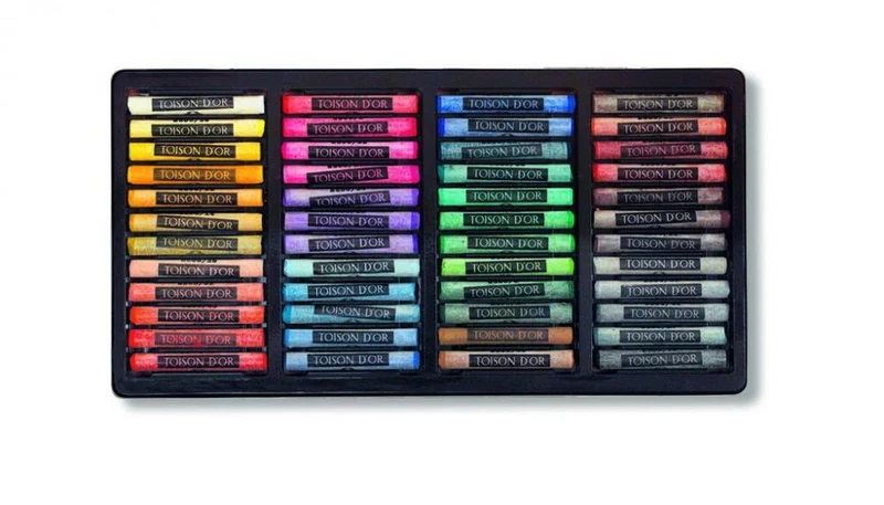 KOH-I-NOOR | Toison d'Or Soft Pastellkreide Metallbox 48er Set