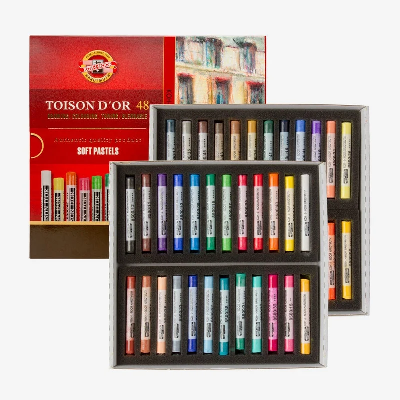 KOH-I-NOOR | Toison D'Or Soft-Pastellkreide 48er-Set