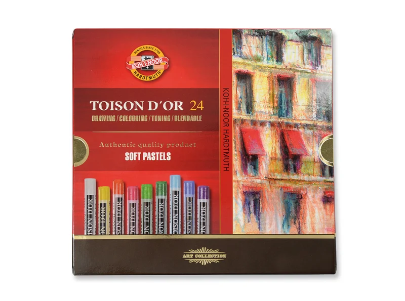 KOH-I-NOOR | Toison D'Or Soft-Pastellkreide 24er-Set