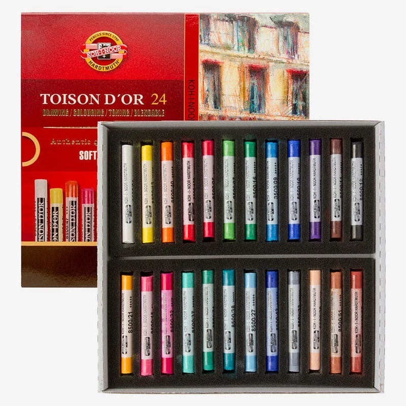 KOH-I-NOOR | Toison D'Or Soft-Pastellkreide 24er-Set