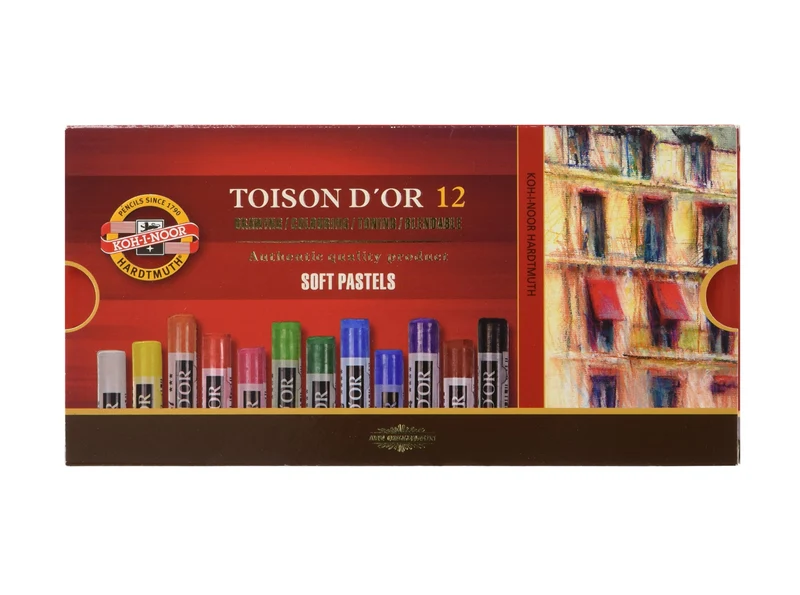 KOH-I-NOOR | Toison d'Or Soft-Pastellkreide 12er-Set