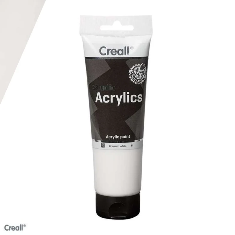 Creall | Studio Acrylics Acrylfarbe 250ml Tube Wasserbasiert, schnell trocknend, Wasserfest & Mischbar