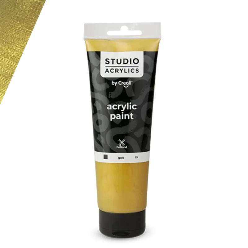 Creall | Studio Acrylics Acrylfarbe 250ml Tube Wasserbasiert, schnell trocknend, Wasserfest & Mischbar