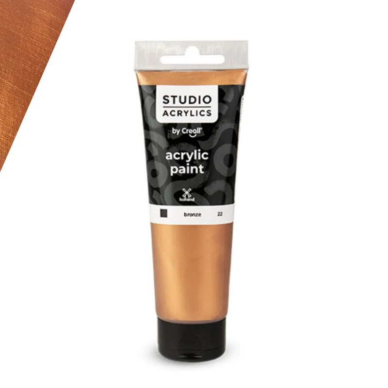 Creall | Studio Acrylics Acrylfarbe 250ml Tube Wasserbasiert, schnell trocknend, Wasserfest & Mischbar