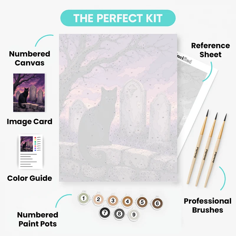Tombstone Watcher - Paint by Numbers Kit
