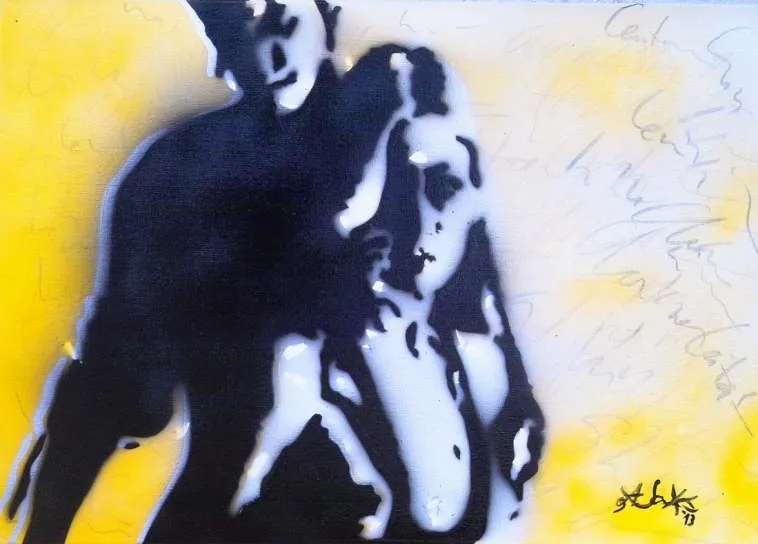 Armin Schanz | "Lights in grey" | 50 x 70 cm