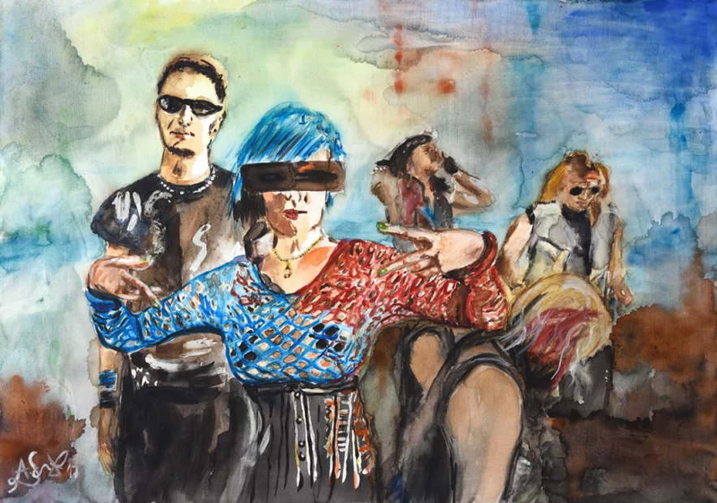 Armin Schanz | "Aristocrats of the streets" | 50 x 70 cm