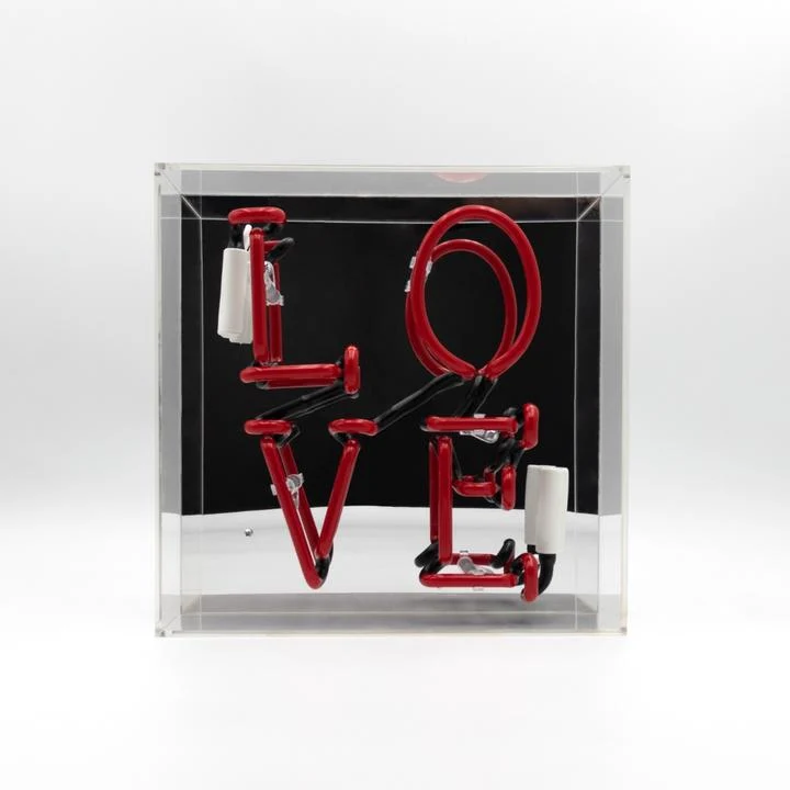 Neon Acryl Box “Love” | Romantisches Neon Licht | Locomocean