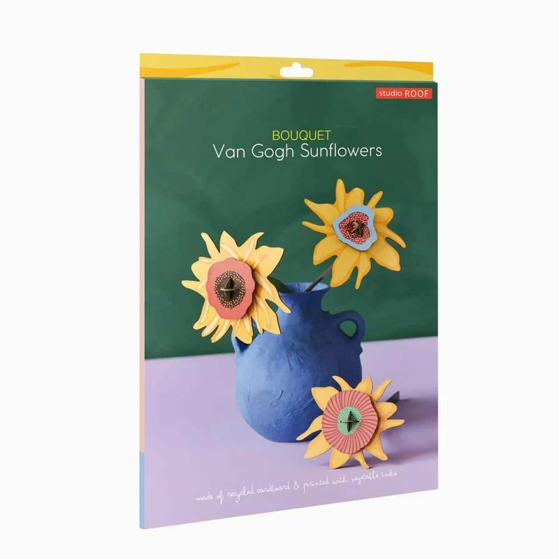 Wanddeko “Van Gogh Sunflowers” | Kunstklassiker in 3D | studio ROOF