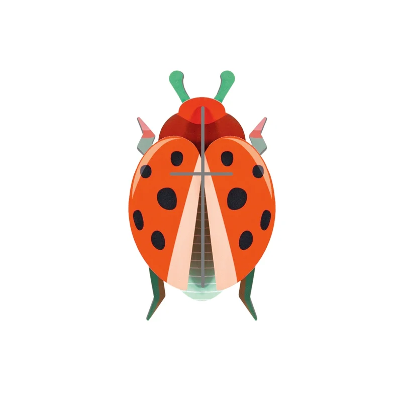 Wanddeko “Coccinelle Rouge” | 3D Marienkäfer | studio ROOF