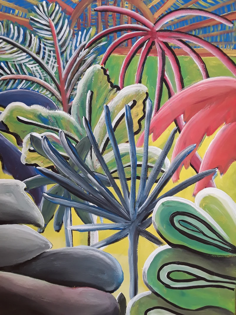 Luzian Flück: "Palmenhaus"