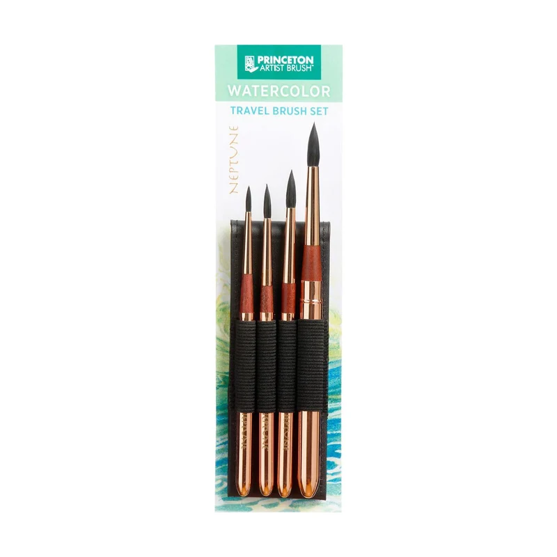PRINCETON Neptune Aquarellpinsel-Set - 4-teilig