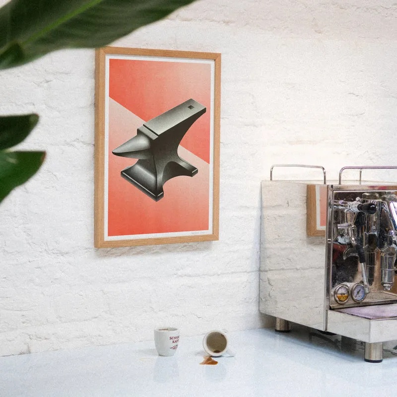 Amboss (DIN A3) | Edition SCHEE | Risographie