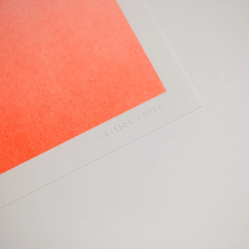 Amboss (DIN A3) | Edition SCHEE | Risographie