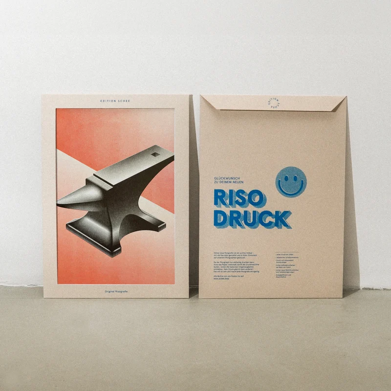 Amboss (DIN A3) | Edition SCHEE | Risographie